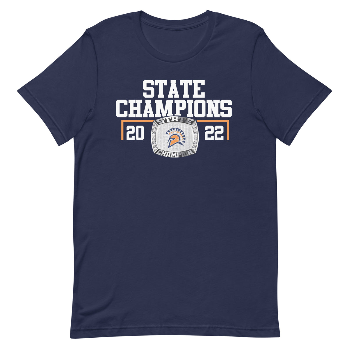 Seven Lakes High School 2022 Men’s Track and Field Championship Ring Unisex t-shirt