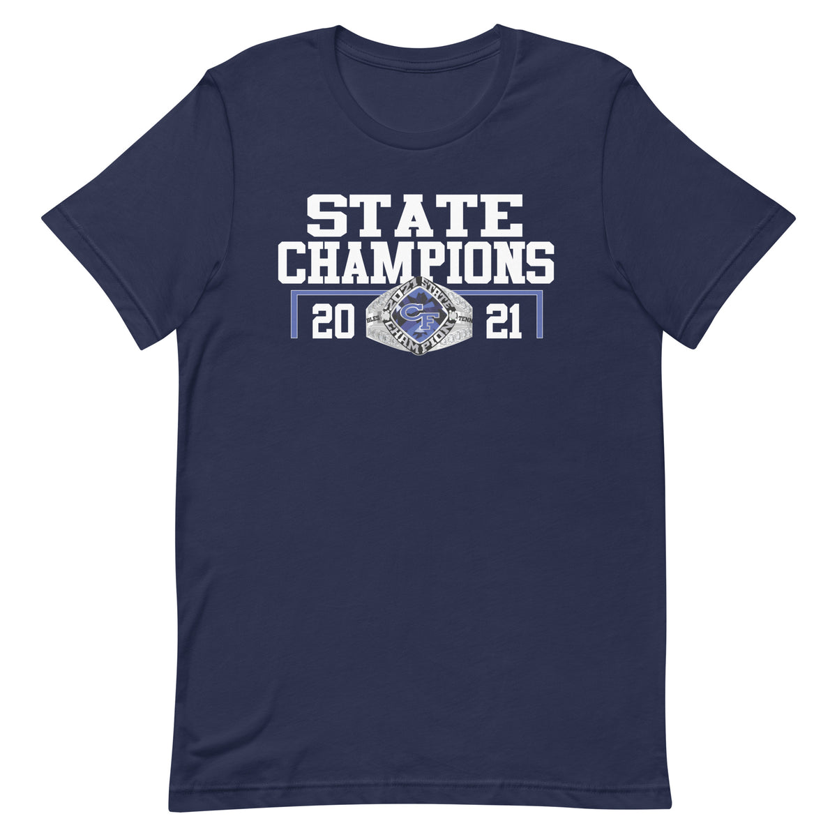 Cape Fear 2021 Women’s Tennis State Championship Ring Unisex t-shirt