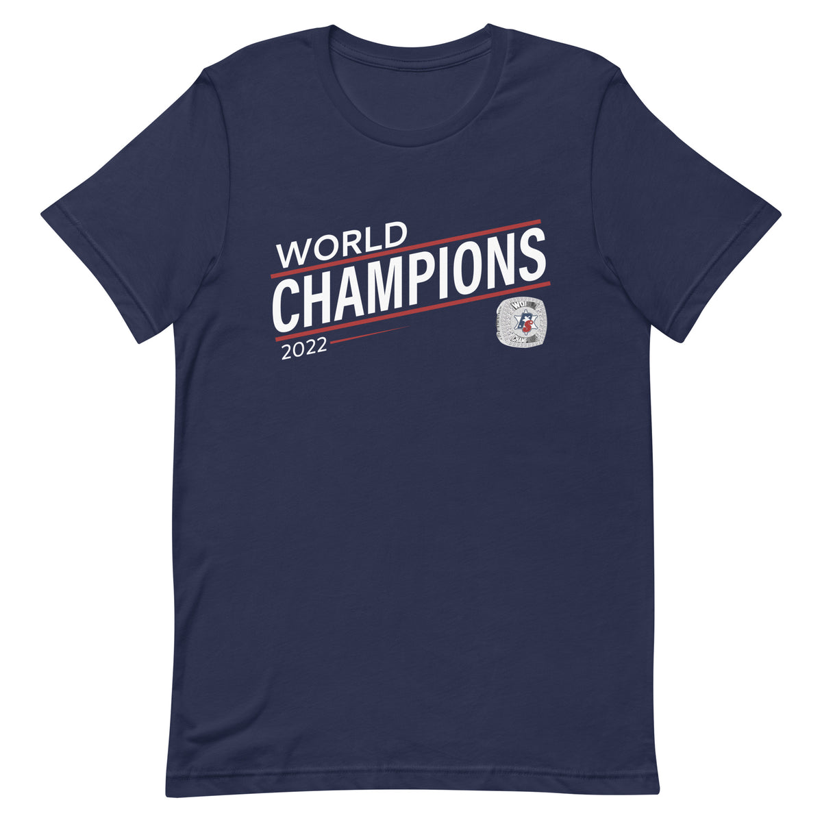 Police Softball Red Line 2022 World Championship Ring Unisex t-shirt