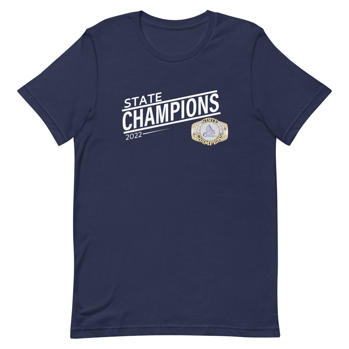 Christ the King Crusaders 2022 State Championship Ring Unisex t-shirt