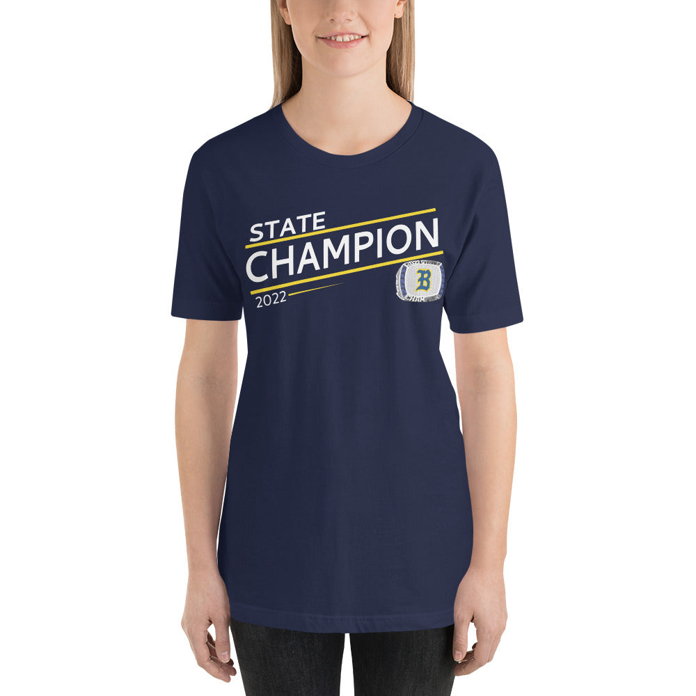 Clear Spring High School 2022 State Championship Ring Unisex t-shirt