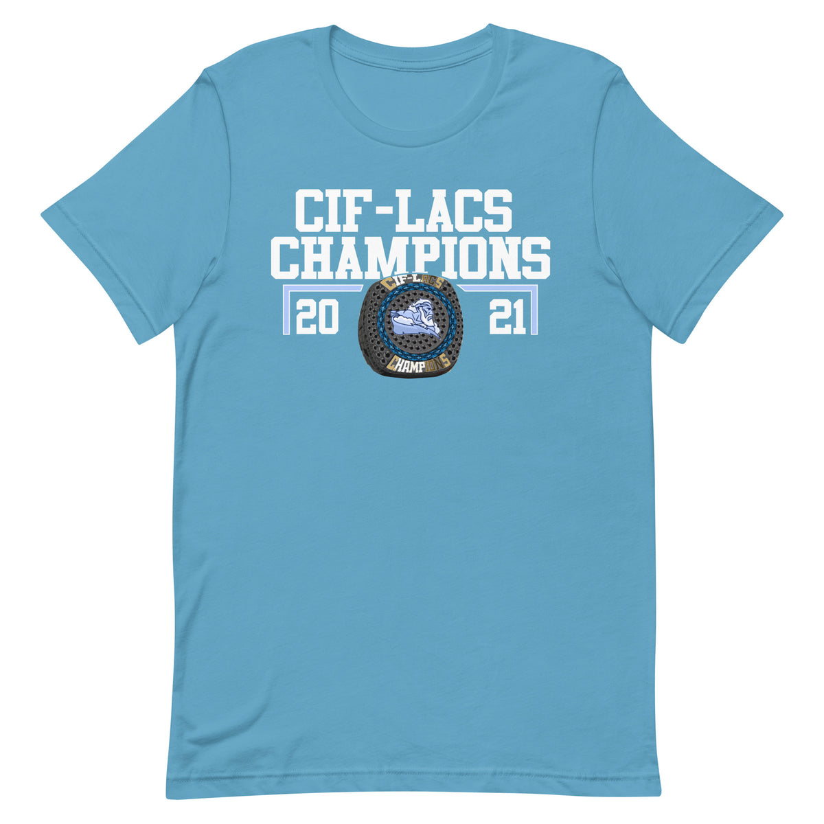 Alliance Marc &amp; Eva Stern Math and Science School 2021 CIF-LACS Championship Ring Unisex t-shirt