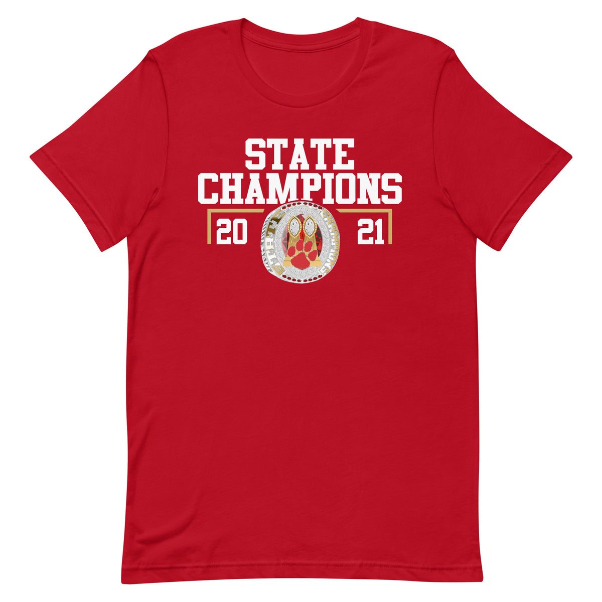 Beechwood High School 2021 State Championship Ring Unisex t-shirt