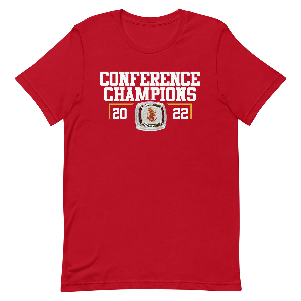 Claremont Mudd Scripps Men’s Track &amp; Field 2022 Conference Championship Ring Unisex t-shirt