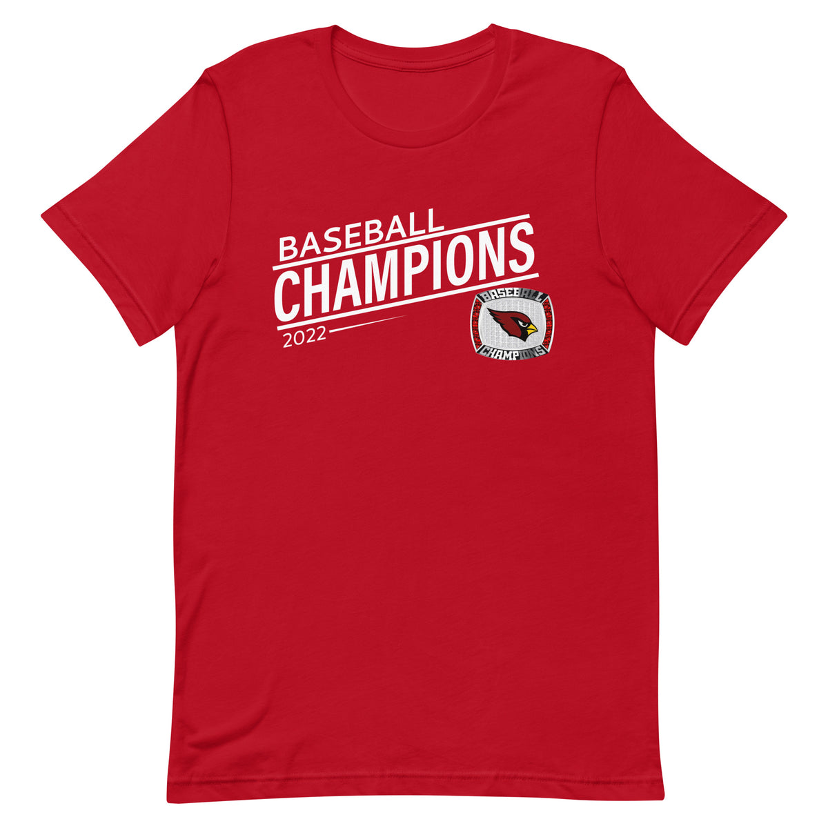 Fairmont Senior High School 2022 Baseball Championship Ring Unisex t-shirt