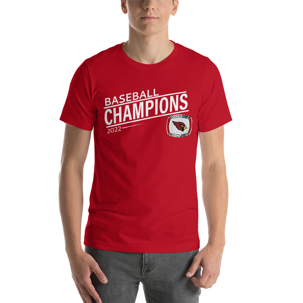 Fairmont Senior High School 2022 Baseball Championship Ring Unisex t-shirt