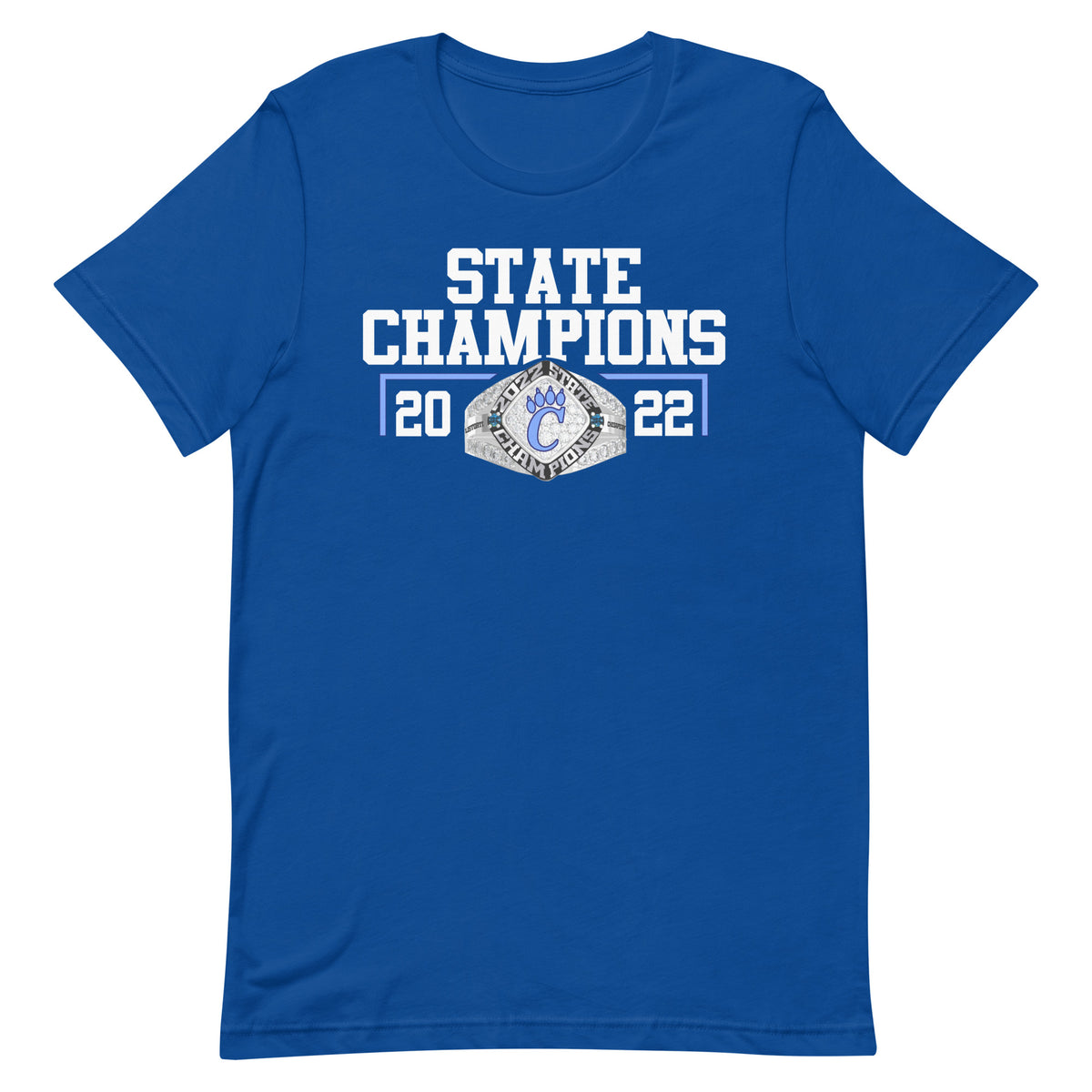 Chesapeake High School 2022 State Fashion Style Ring Unisex t-shirt