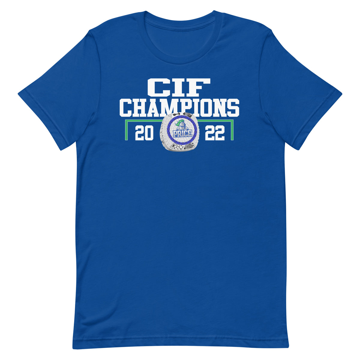 Frederick KC Price III Christian High School CIF Champions Unisex t-shirt