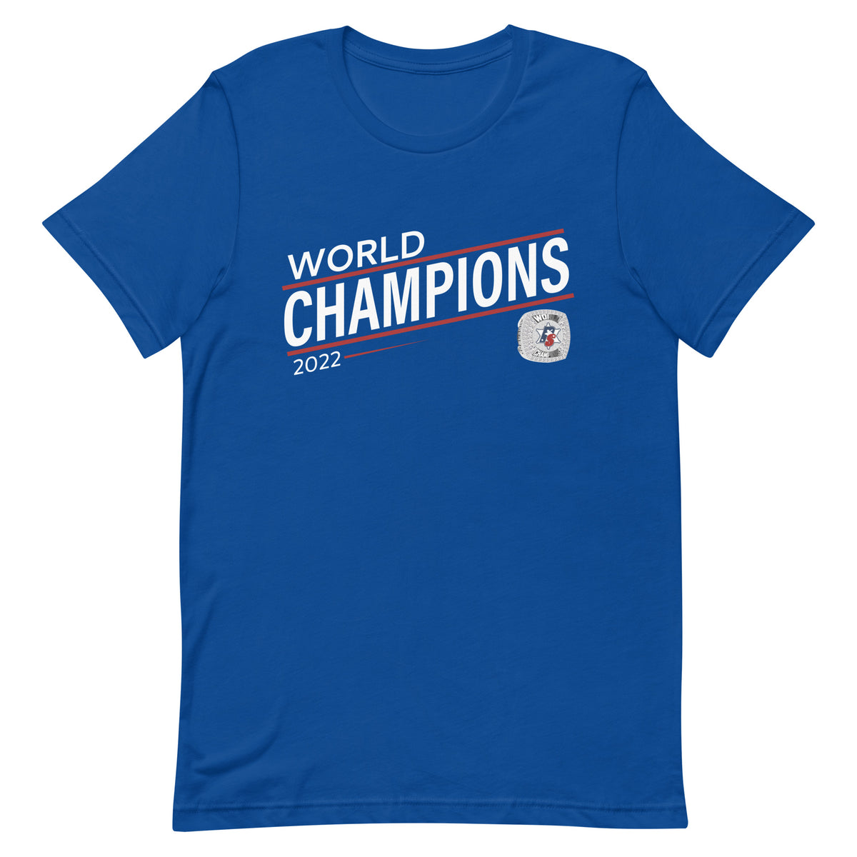 Police Softball Red Line 2022 World Championship Ring Unisex t-shirt
