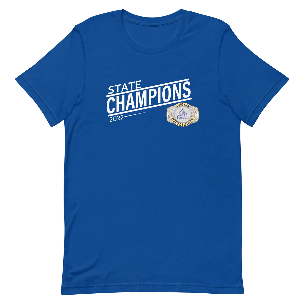 Christ the King Crusaders 2022 State Championship Ring Unisex t-shirt