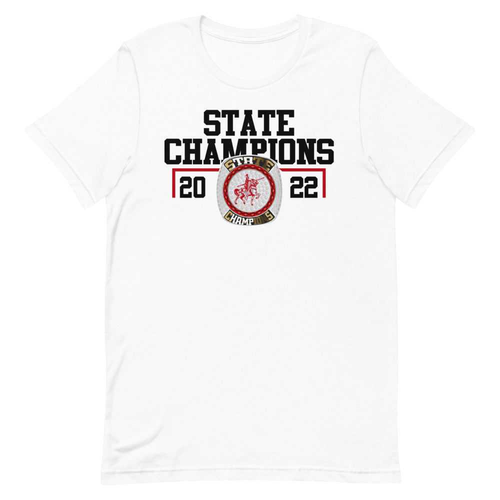 Neshannock Senior HS State Champions White Short-sleeve unisex t-shirt