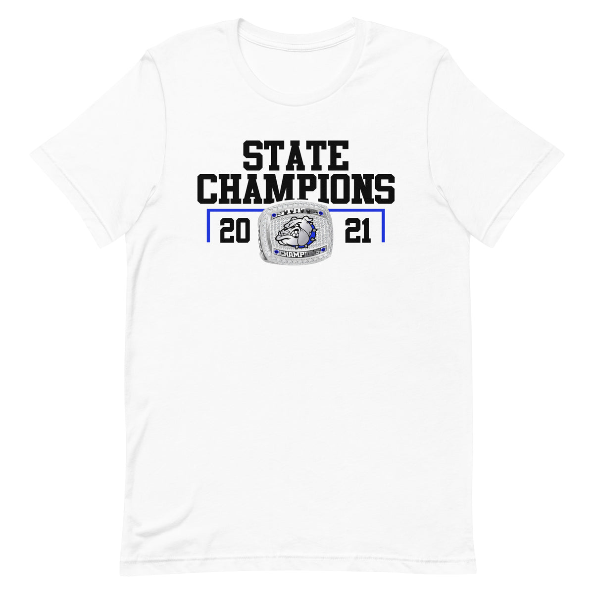 Strong High School 2021 Football State Championship Ring Unisex t-shirt