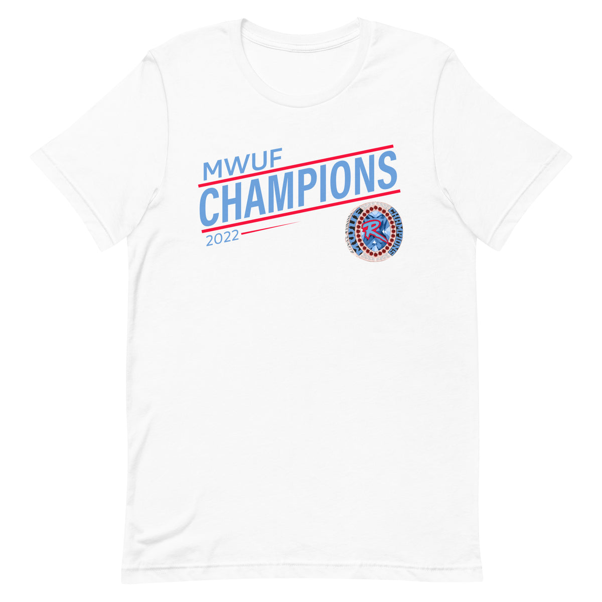 Renegades Football MWUF Champions Unisex t-shirt
