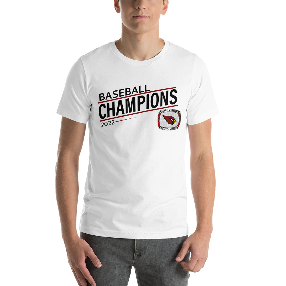 Fairmont Senior High School 2022 Baseball Championship Ring Unisex t-shirt
