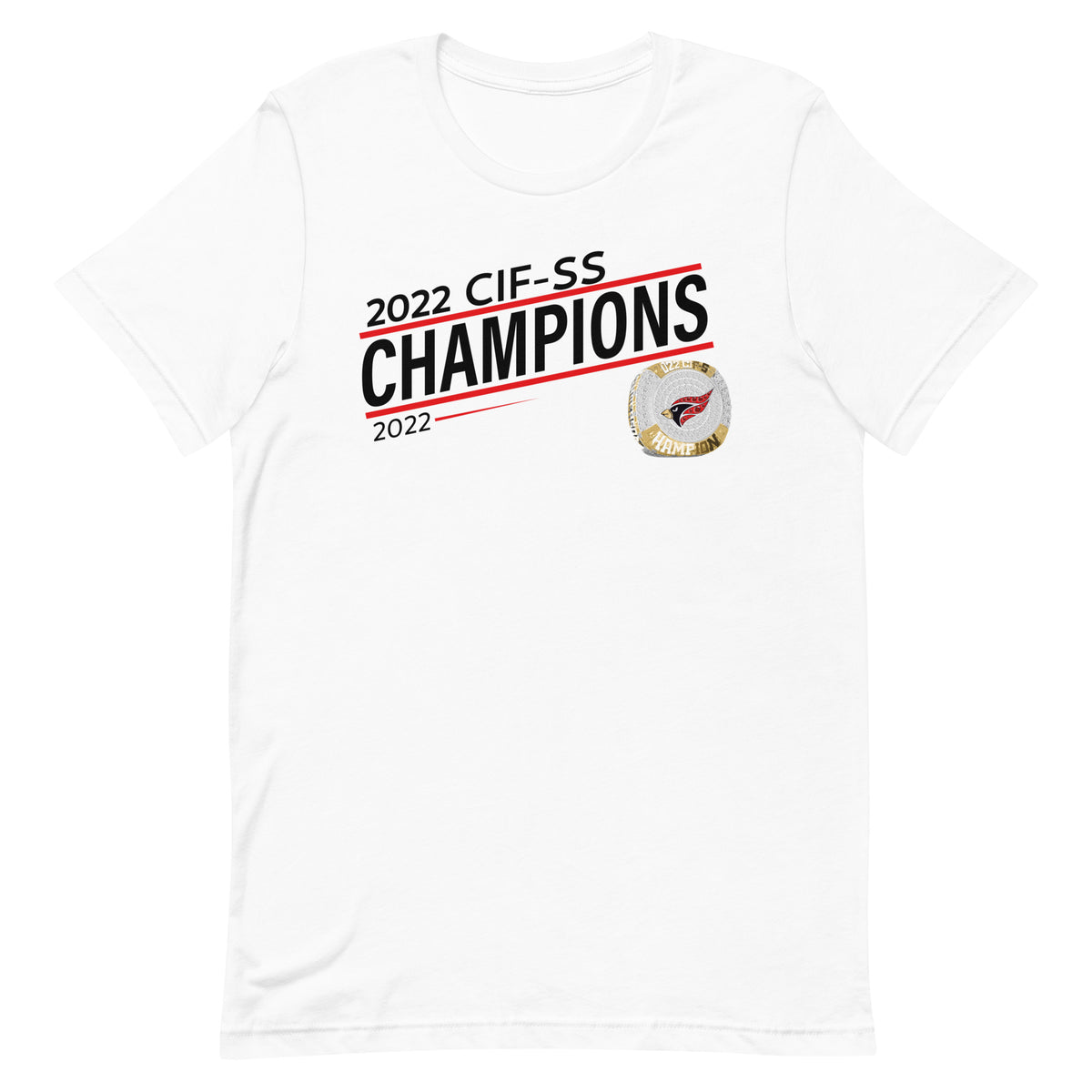 Lawndale High School 2022 CIF-SS Championship Ring Unisex t-shirt