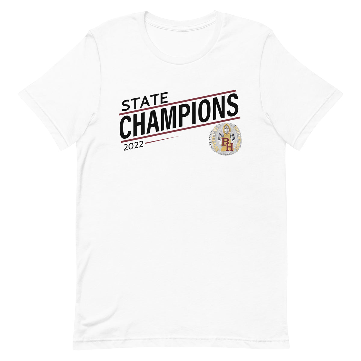 Big Horn High School 2022 State Championship Ring Unisex t-shirt