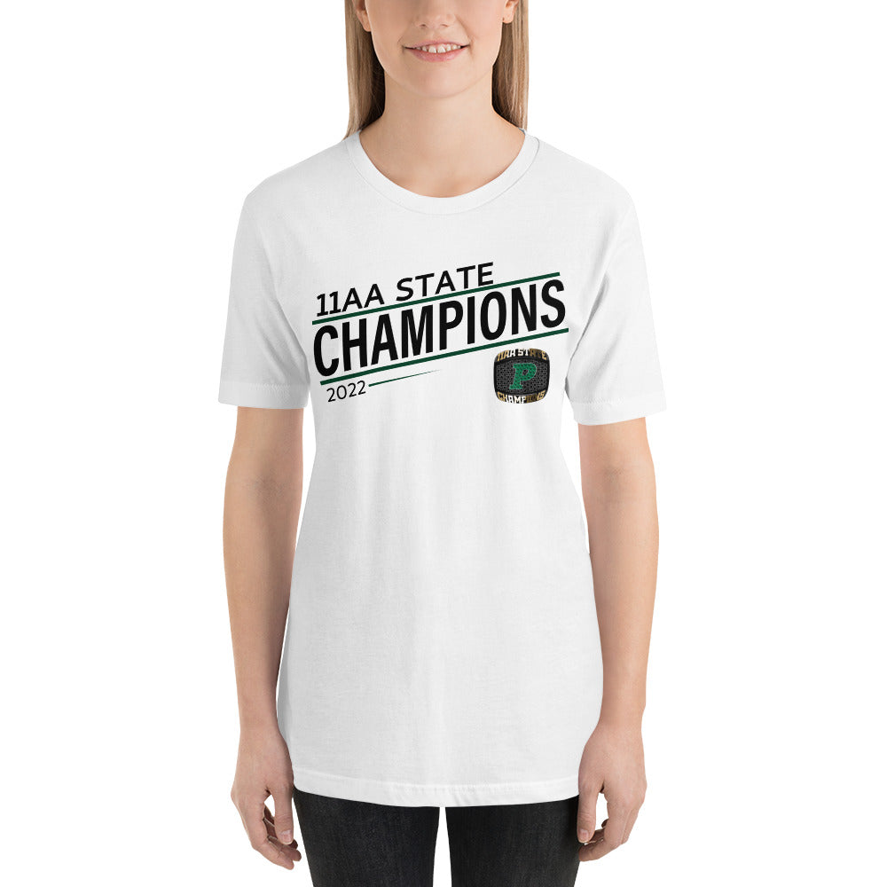 Theodore F Riggs High School 2022 11AA State Championship Ring Unisex t-shirt