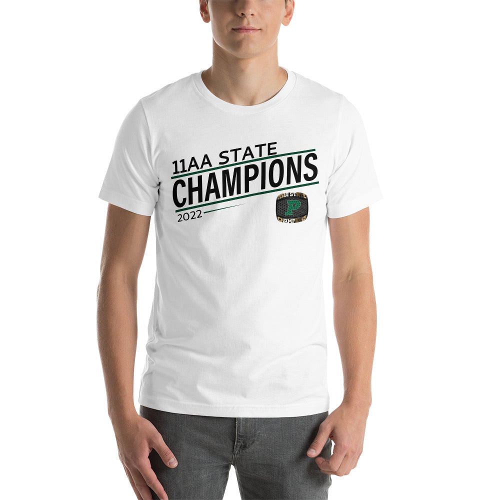 Theodore F Riggs High School 2022 11AA State Championship Ring Unisex t-shirt