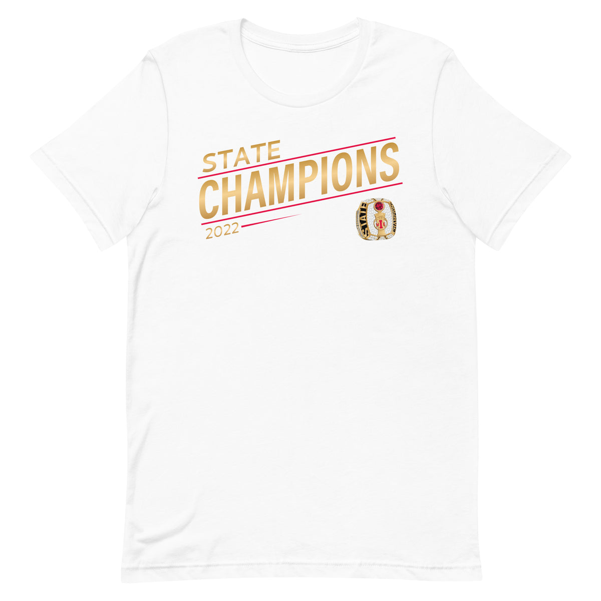 Customer Care Basketball 2022 State Championship Ring Unisex t-shirt