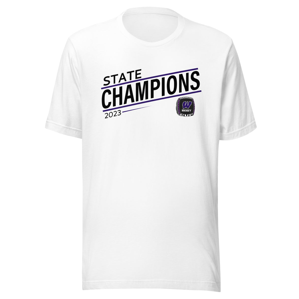 Fort Zumwalt West Hockey Club Hockey -Men's 2023 Unisex t-shirt