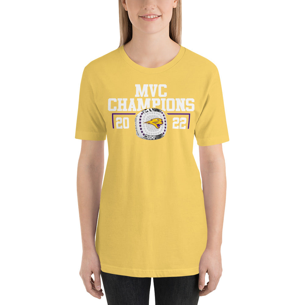 University of Northern Iowa MVC Champions Unisex t-shirt