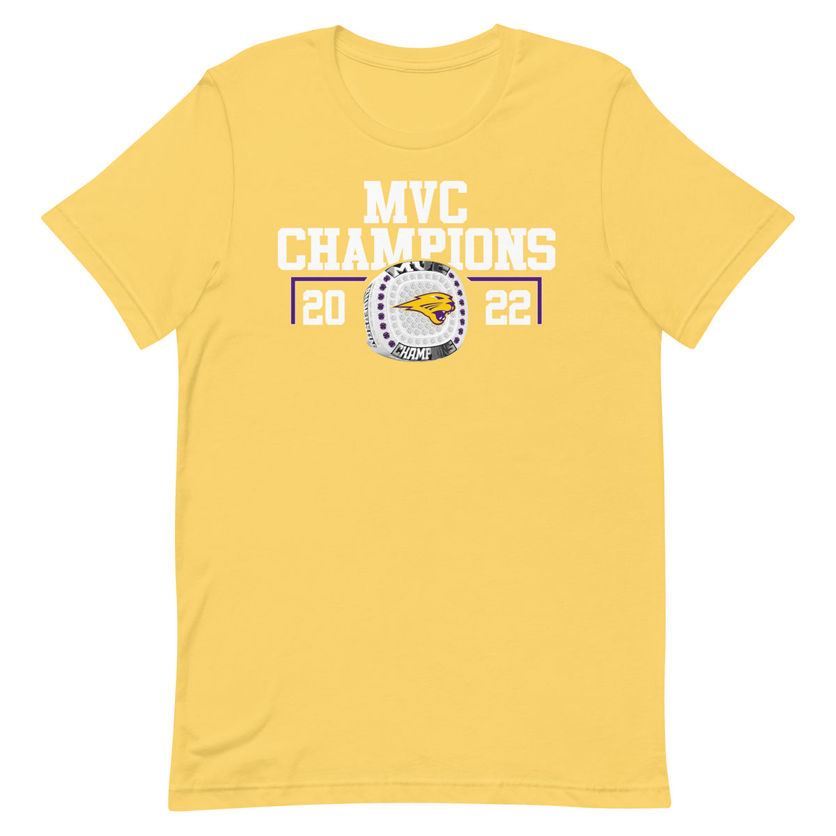 University of Northern Iowa MVC Champions Unisex t-shirt